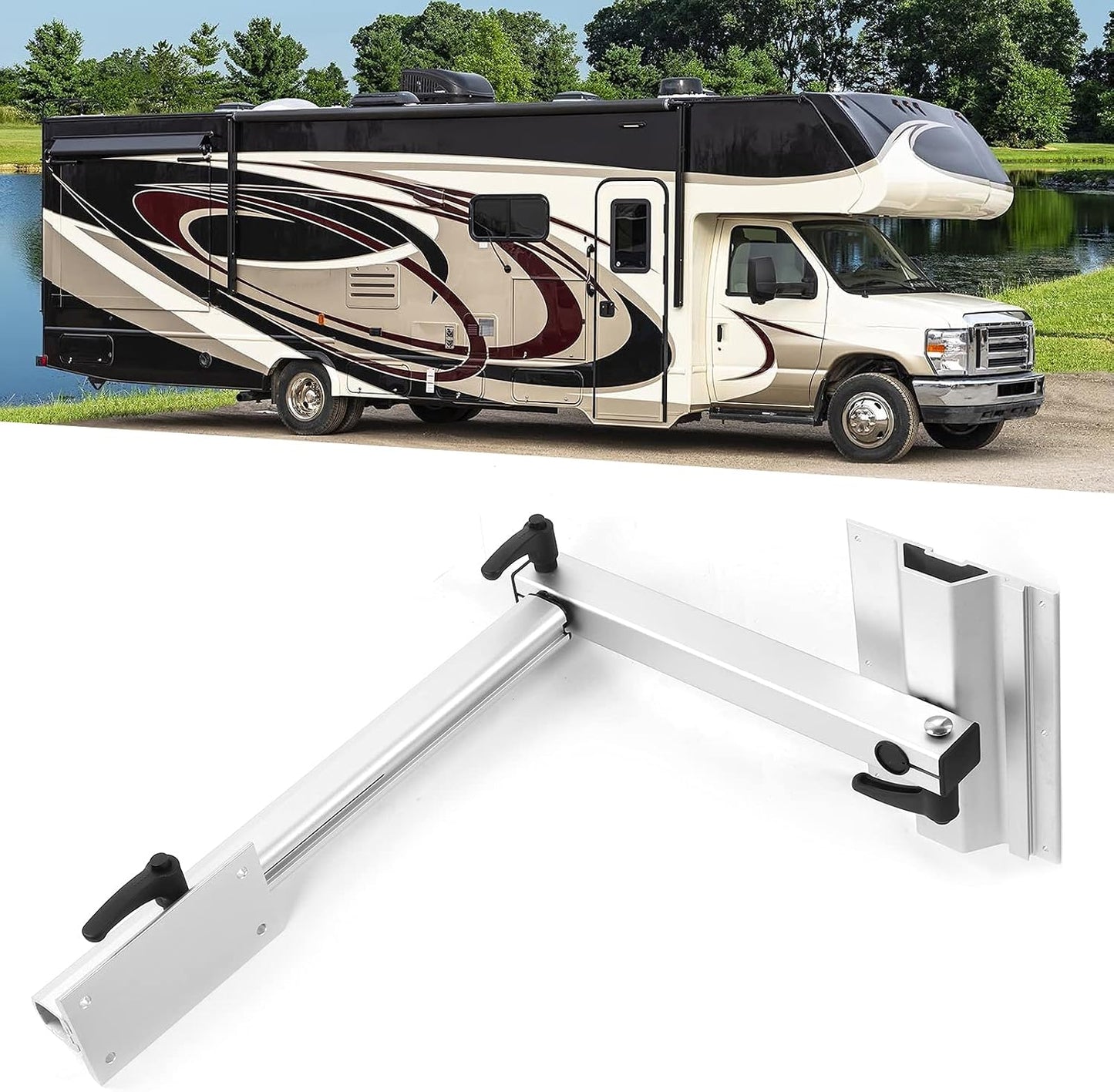 Pomya Adjustable Folding Furniture Legs Aluminum Alloy for RV Camping Travel NEW