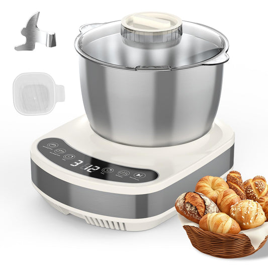 ADVWIN 7L Beige Stand Mixer with Kneading & Ferment Functions for Baking NEW
