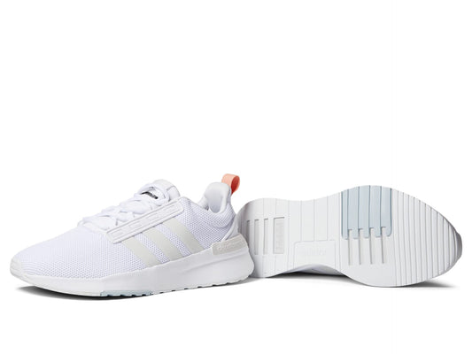 adidas Racer TR21 Multi White Crystal /Halo Road Running Shoes Women US 8 NEW