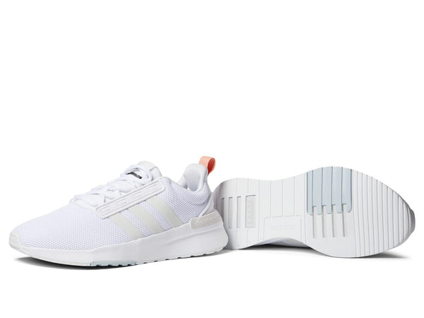 adidas Racer TR21 Multi White Crystal /Halo Road Running Shoes Women US 8 NEW