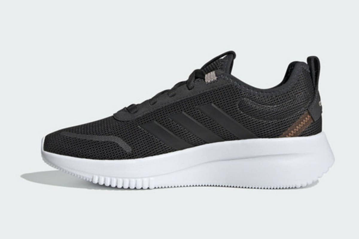adidas Women's Lite Racer Rebold Charcoal Grey Road Running Shoes US 8.5 NEW