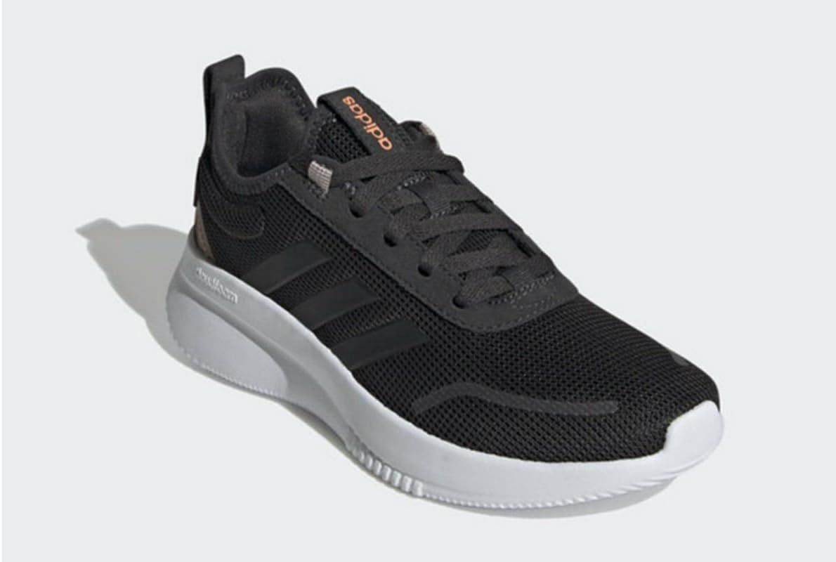 adidas Women's Lite Racer Rebold Charcoal Grey Road Running Shoes US 8.5 NEW