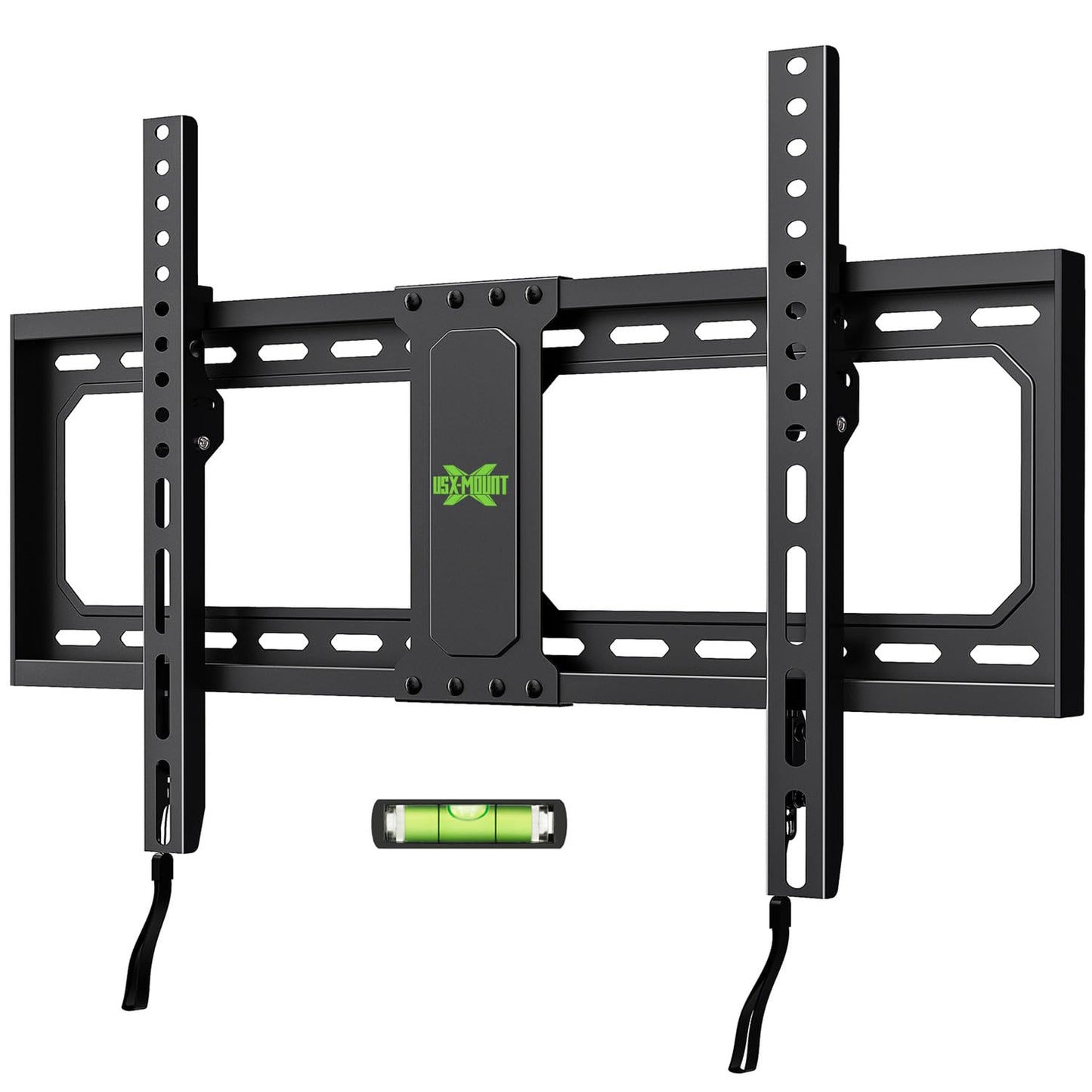 USX MOUNT Fixed TV Wall for 37-82 Inch TVs up to 132 Lbs, Black DEMO