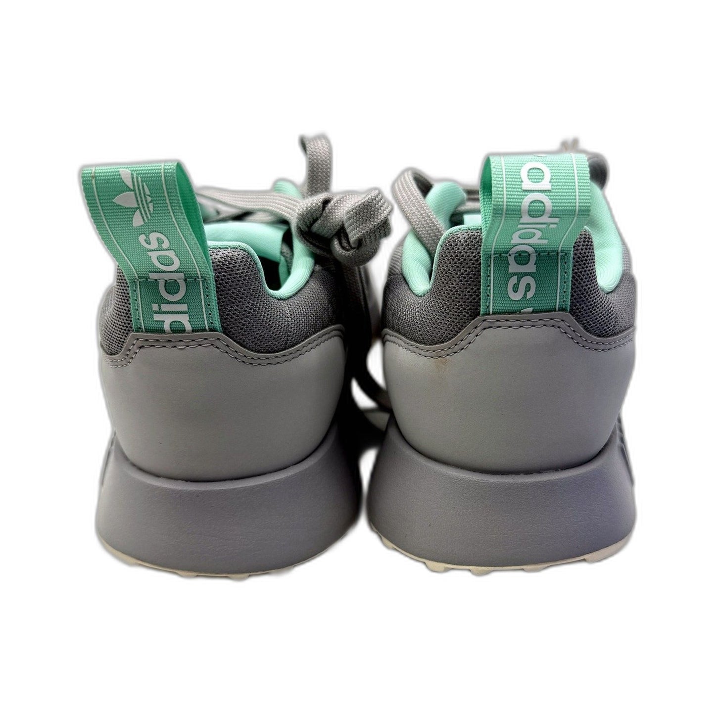 adidas Womens Multix Sneakers Gray Mint Green Athletic Shoes Size US 10 NEW