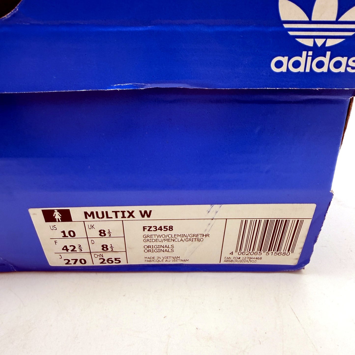 adidas Womens Multix Sneakers Gray Mint Green Athletic Shoes Size US 10 NEW