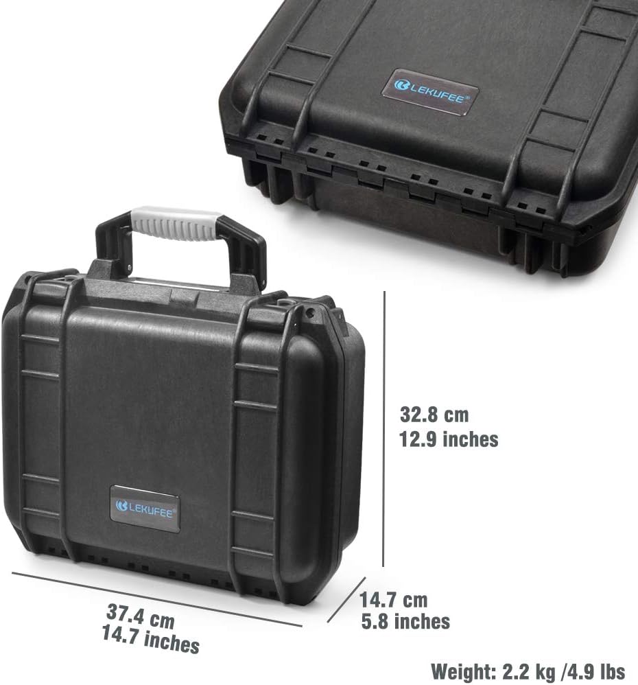 LEKUFEE Professional Carrying Case for DJI Air 2S Drone Combo and Mavic 2 NEW