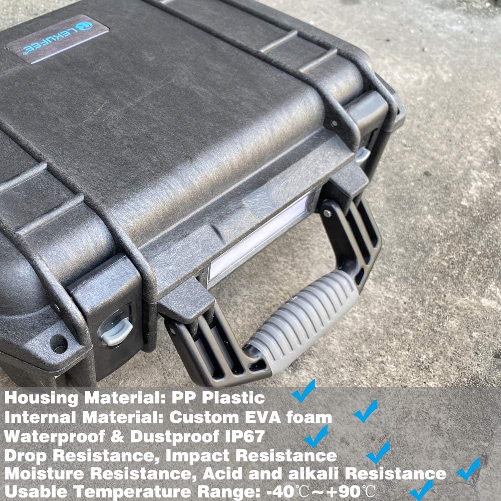 LEKUFEE Professional Carrying Case for DJI Air 2S Drone Combo and Mavic 2 NEW