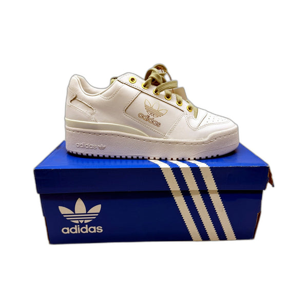 adidas Womens Forum Bold Platform Sneakers White & Olive Green US 8.5 NEW