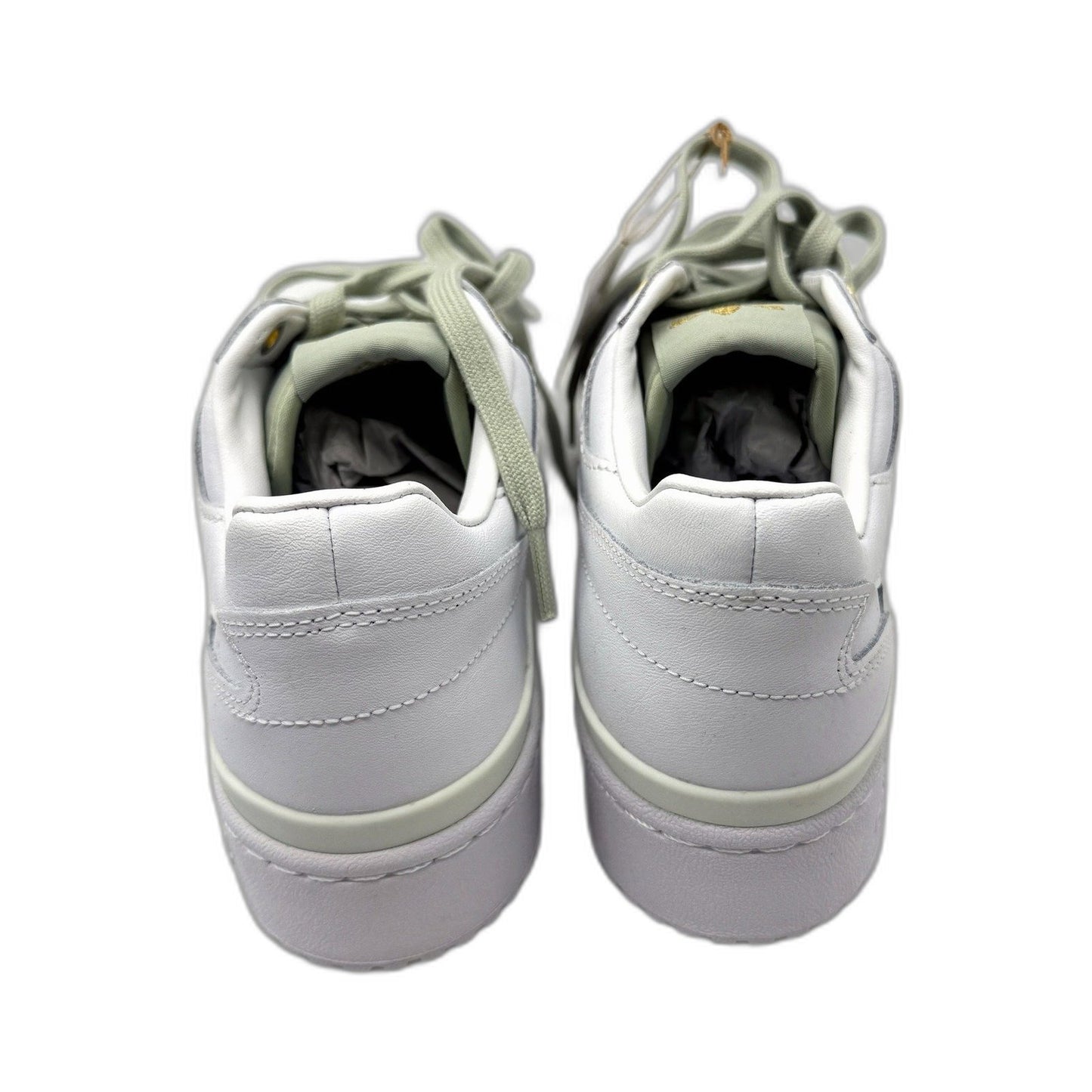 adidas Womens Forum Bold Platform Sneakers White & Olive Green US 8.5 NEW
