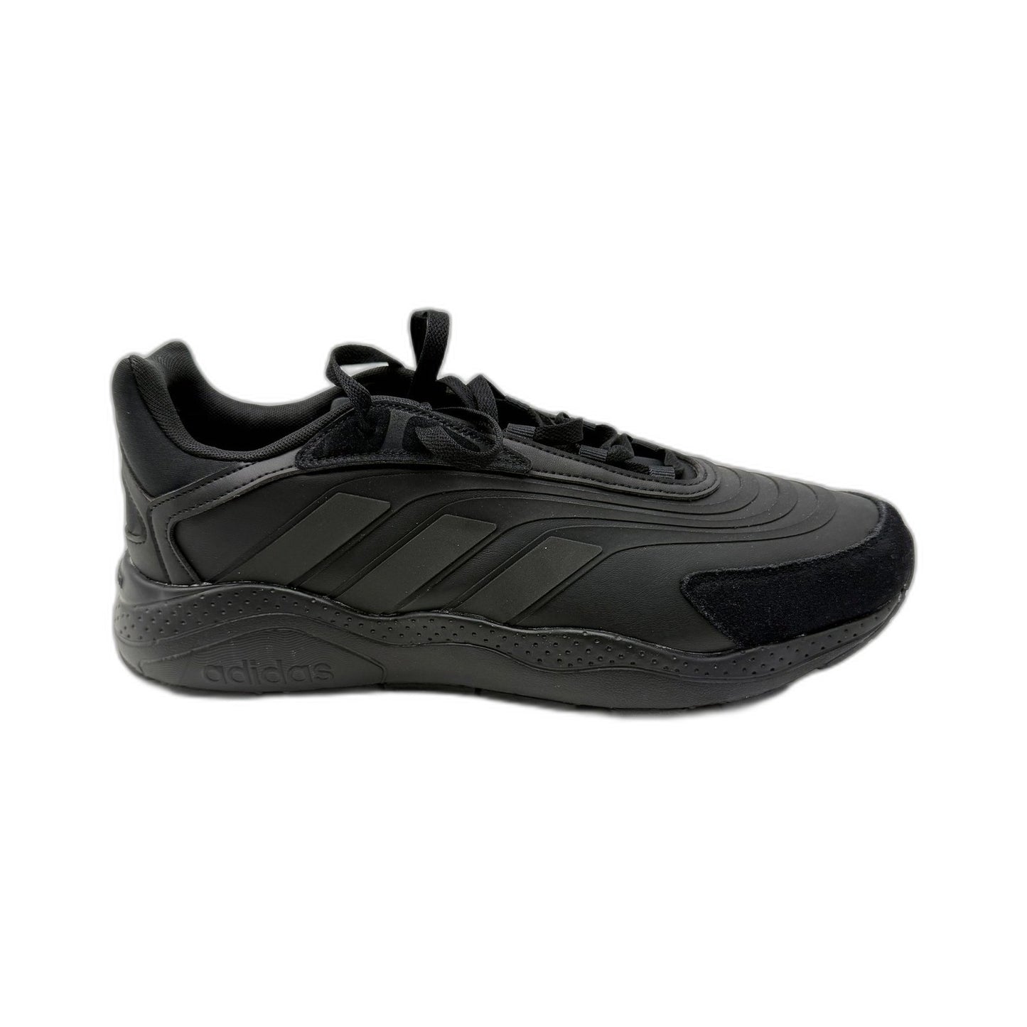 adidas Mens Crazy Chaos 2.0 Solid Black Running Sneakers - US Size 11.5 NEW