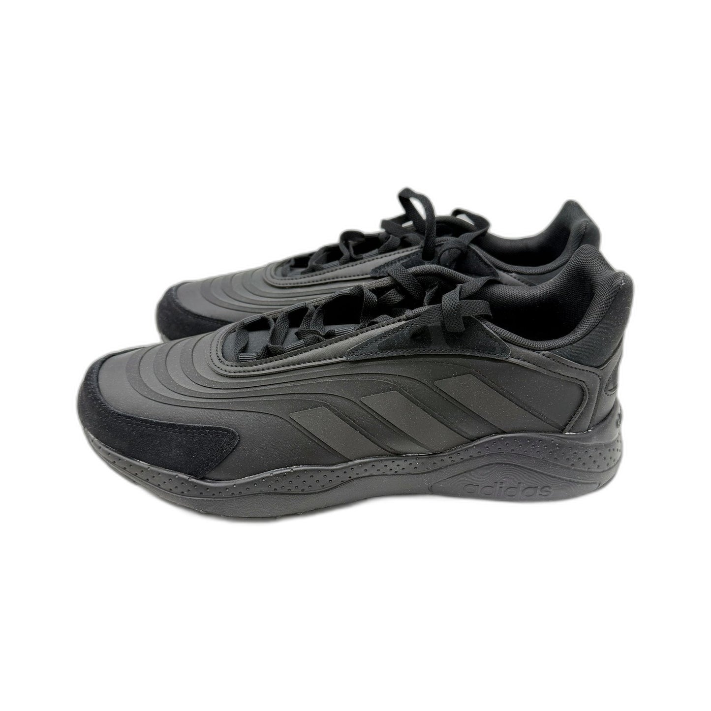 adidas Mens Crazy Chaos 2.0 Solid Black Running Sneakers - US Size 11.5 NEW