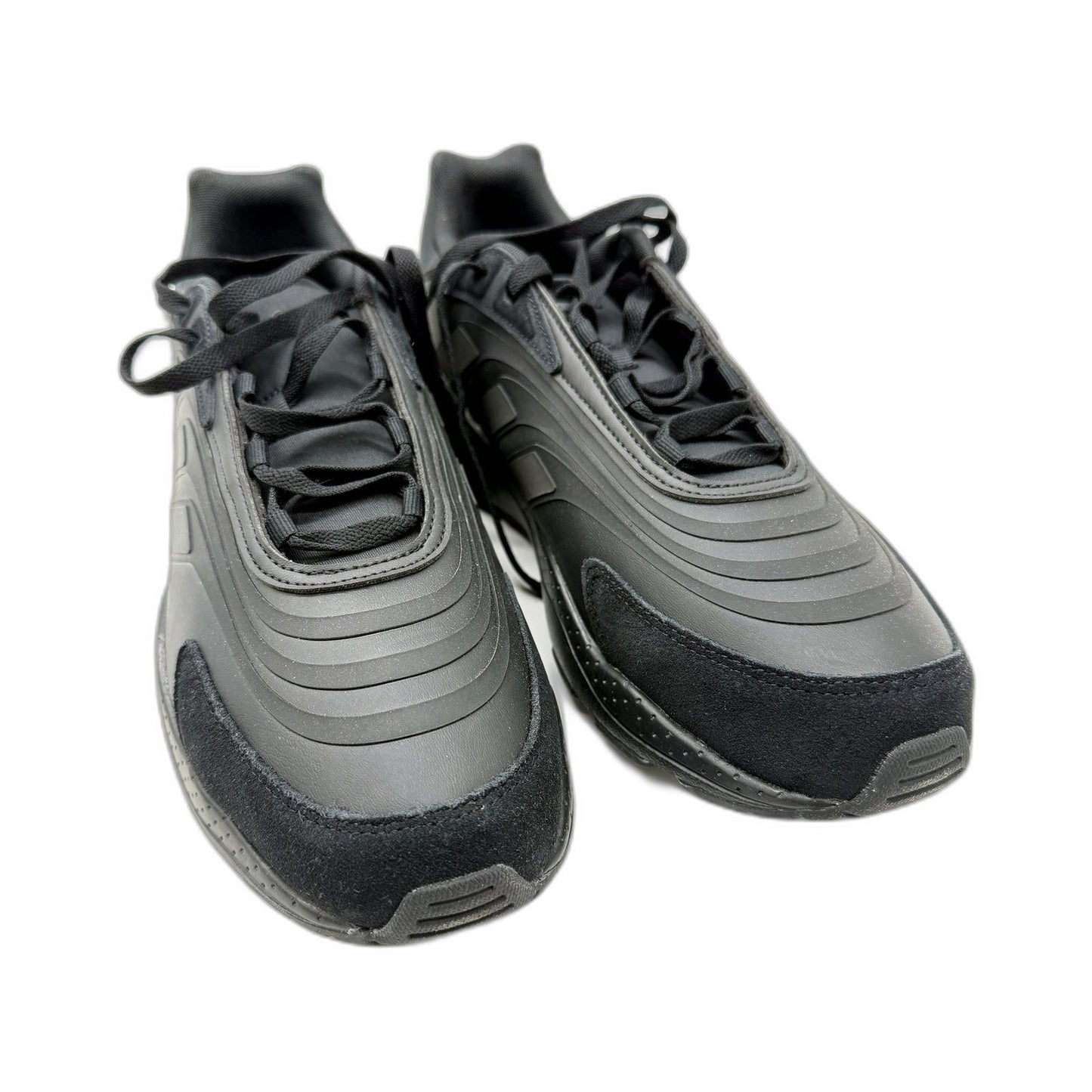 adidas Mens Crazy Chaos 2.0 Solid Black Running Sneakers - US Size 11.5 NEW