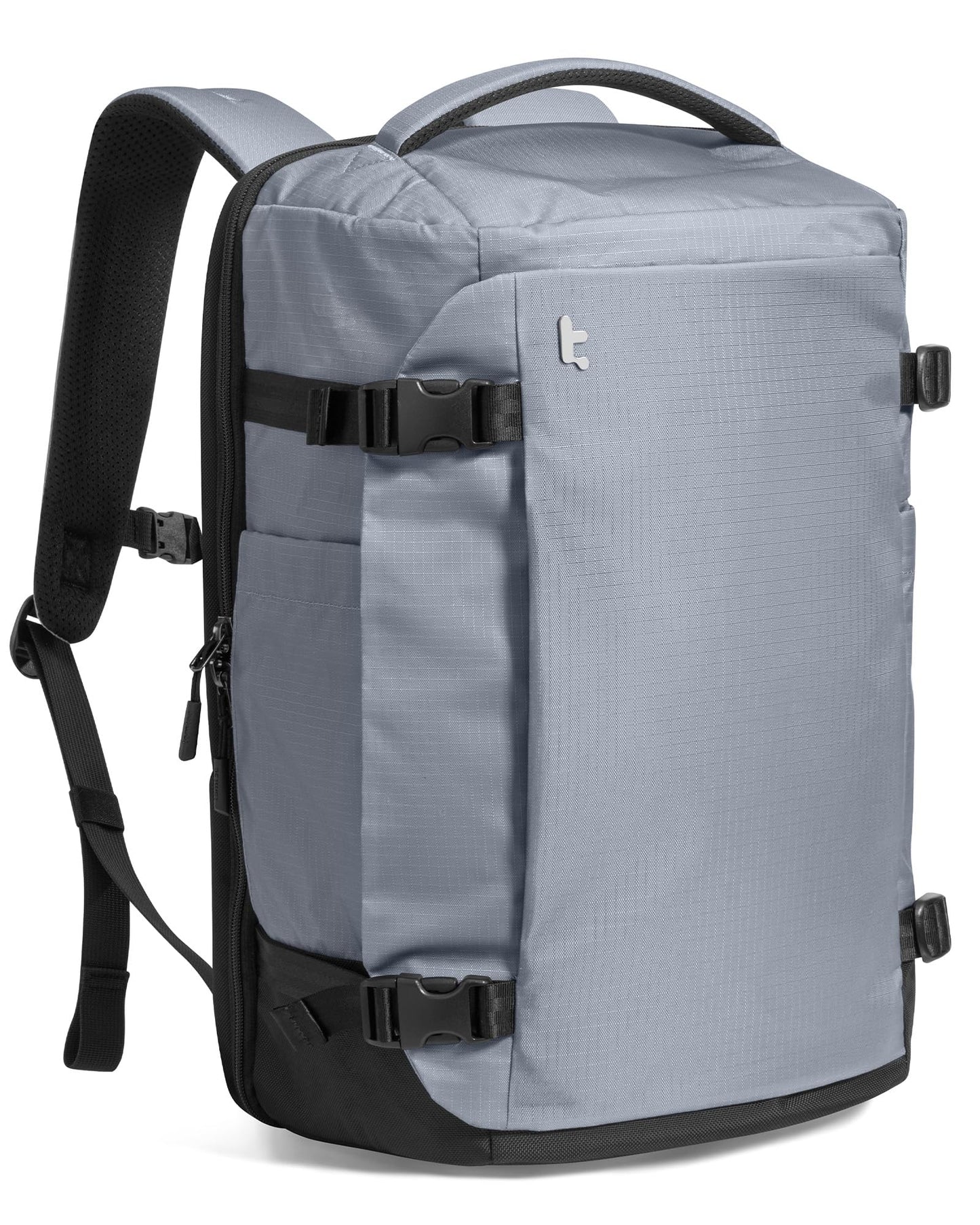 tomtoc 28L Light Grey Travel Backpack, Carry-On Luggage, TSA Friendly NEW