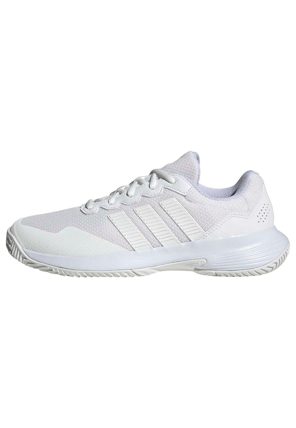 adidas Lightweight GameCourt 2 White Tennis Trainers Womens US 9.5 NEW