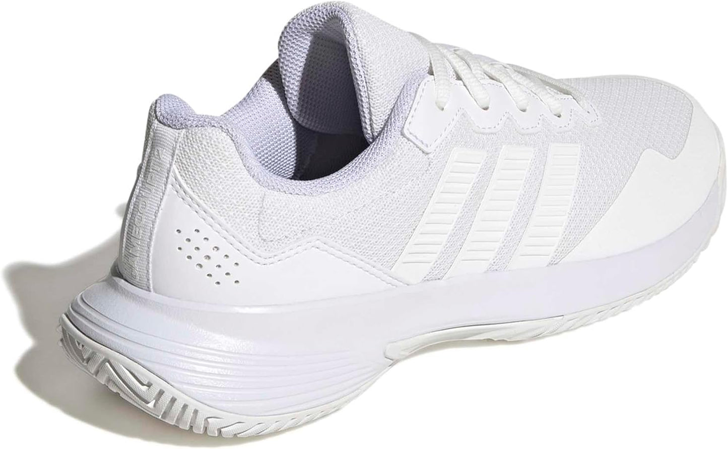 adidas Lightweight GameCourt 2 White Tennis Trainers Womens US 9.5 NEW