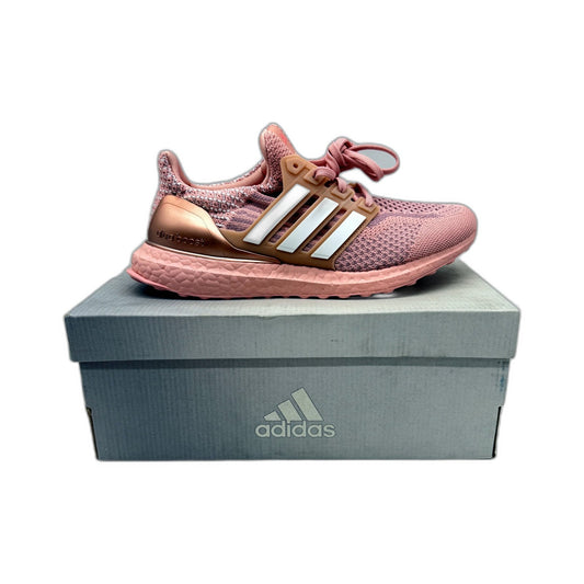 adidas Womens Ultraboost 5.0 DNA Running Shoes, Pink & Metallic US Size 8 NEW