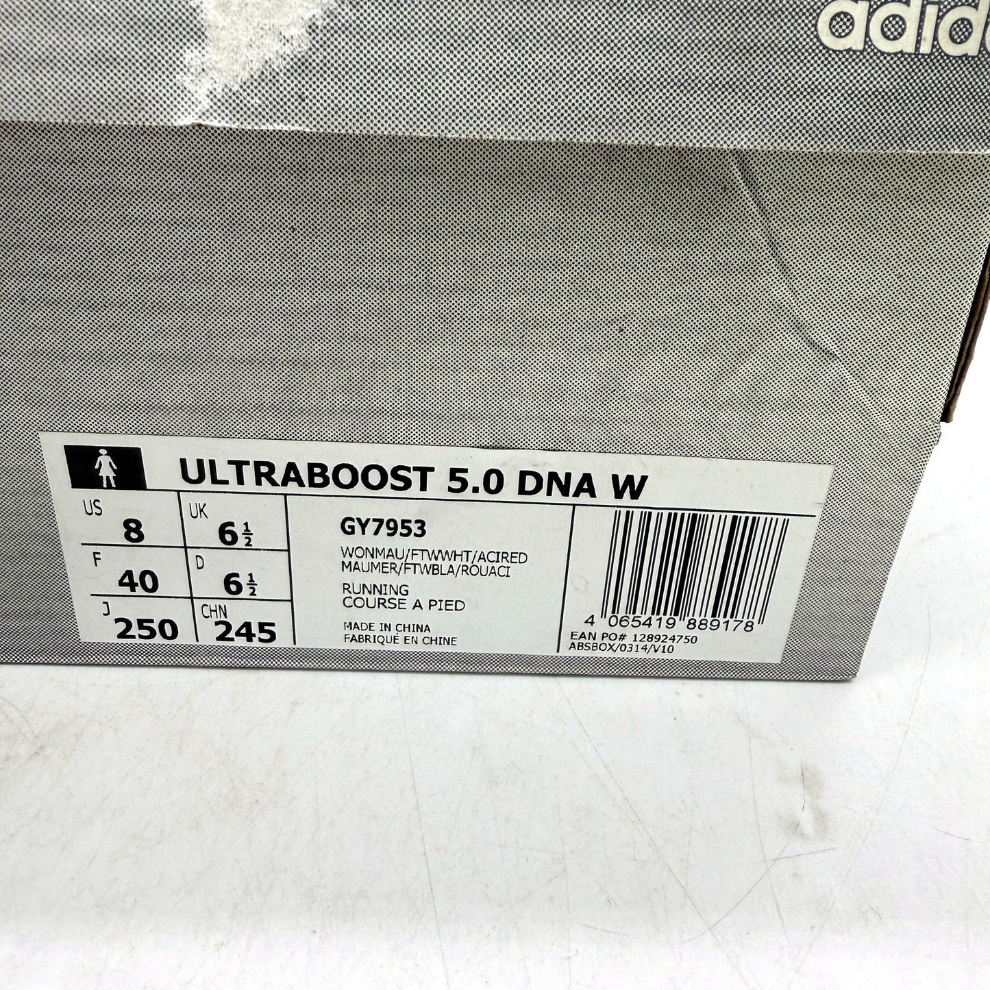 adidas Womens Ultraboost 5.0 DNA Running Shoes, Pink & Metallic US Size 8 NEW