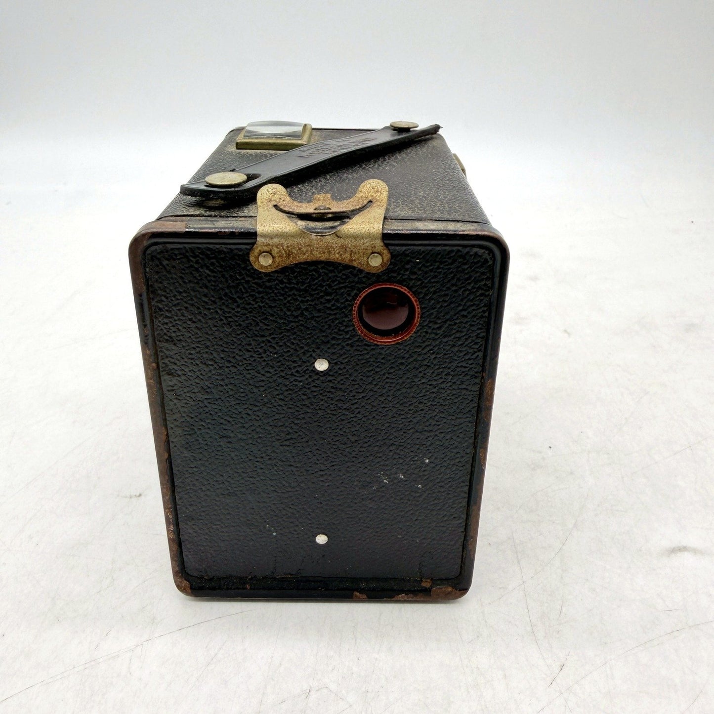 VINTAGE Kodak London Six-20 Brownie Model C Antique Black Camera Box