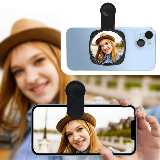 Esdallina Selfie Stick with Rear Camera Mirror for Hands-Free Photos in NEW