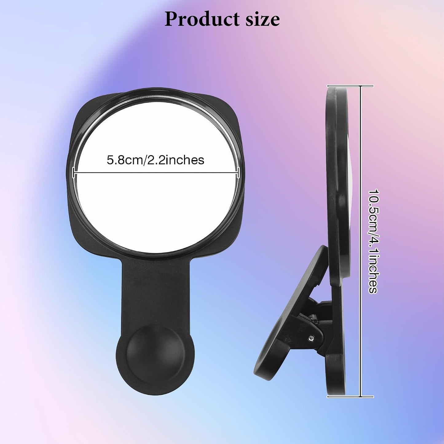Esdallina Selfie Stick with Rear Camera Mirror for Hands-Free Photos in NEW