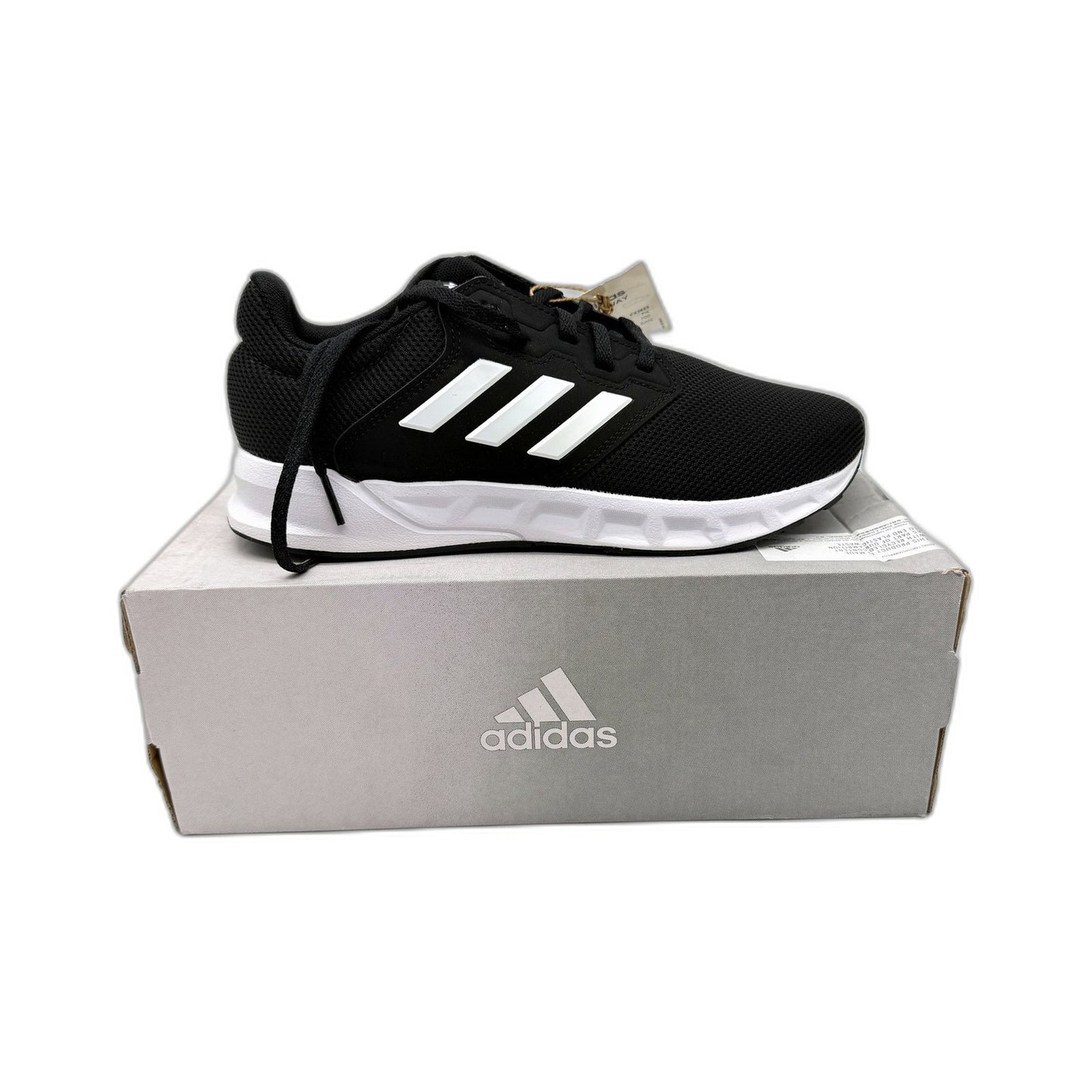 adidas Womens Showtheway Running Shoes Athletic Sneakers Black, Size 7.5 US NEW