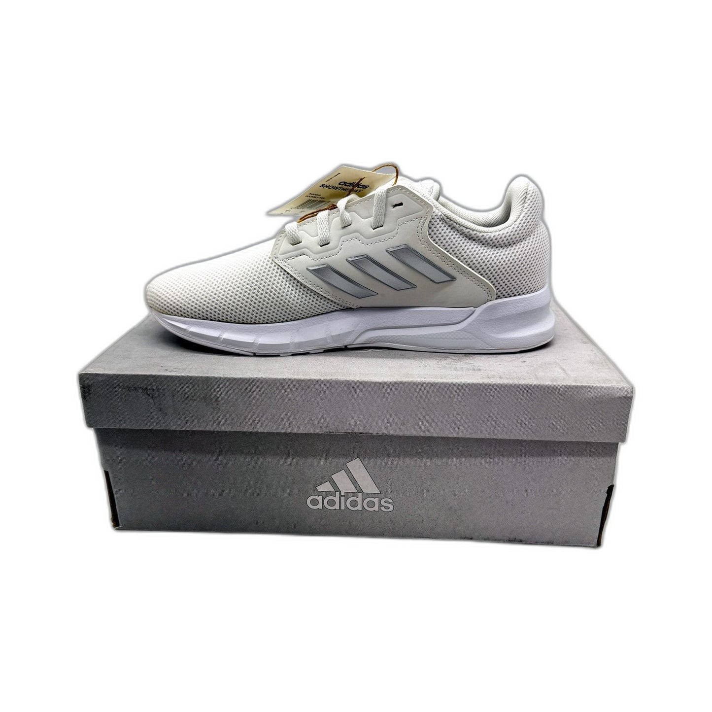 adidas Womens Showtheway Running Sneaker Shoes in White US Size 8 NEW