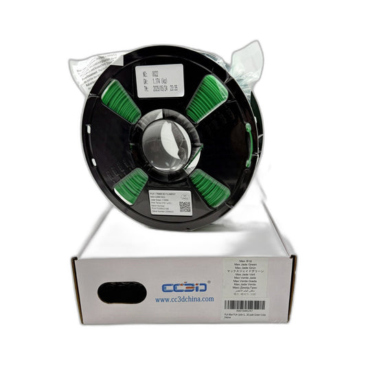 CC3D 3D Printer PLA Max Filament, Jade Green 1.75mm, Eco-Friendly Printing NEW