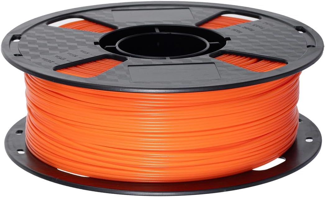 CC3D Temperature Changing PLA Filament Orange to White 1.75mm 1KG 3D Printer NEW