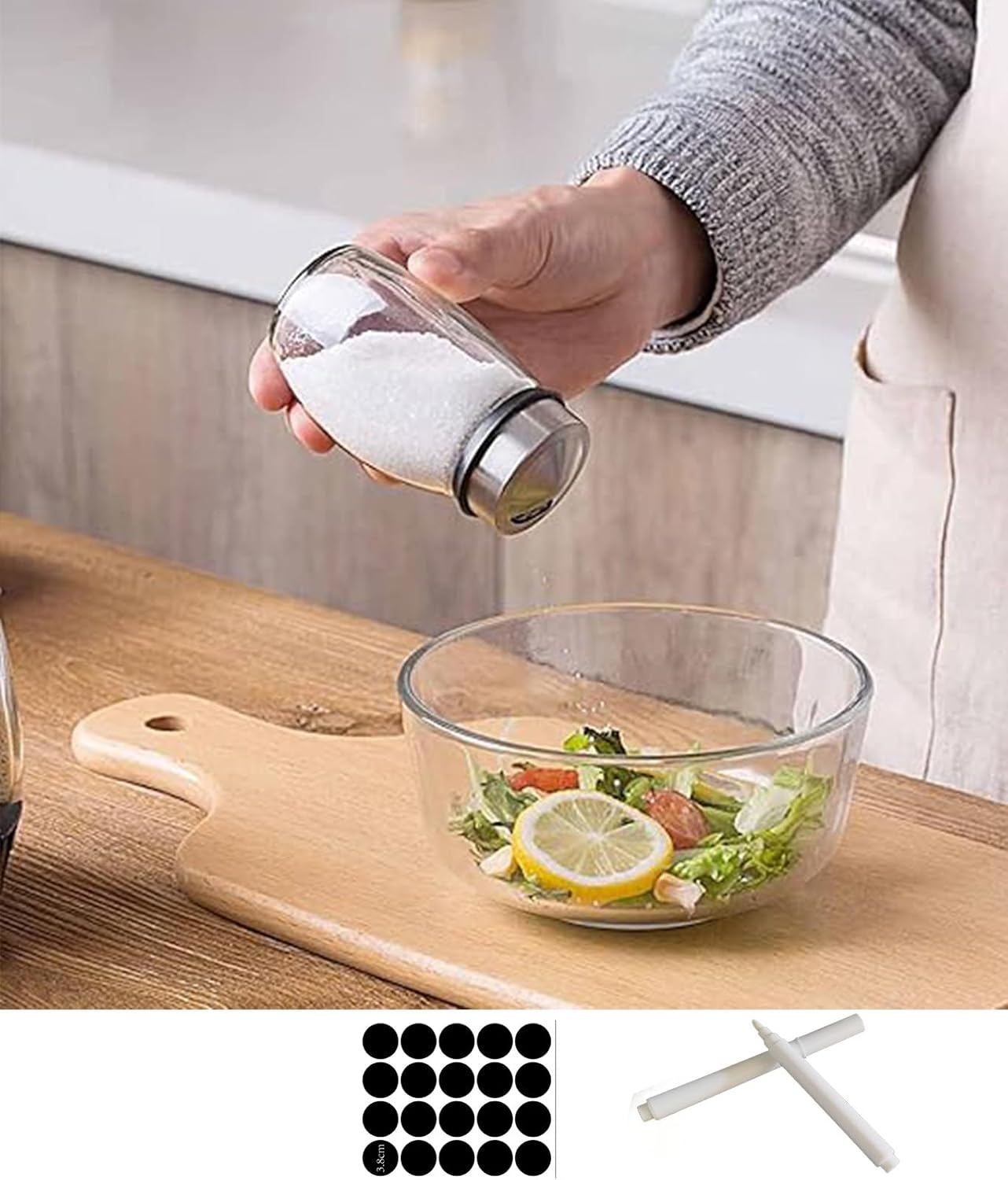 NuoShuang Revolving Spice Rack Organizer Countertop Spinning Storage Tower DEMO
