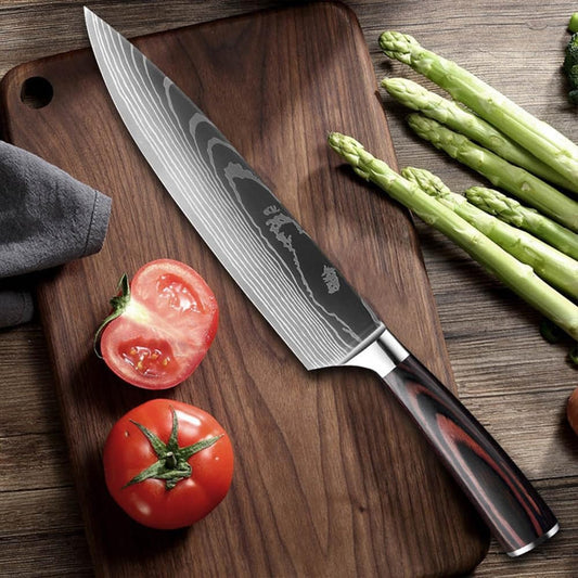 Frafuo Professional 33cm Chef's Knife German High Carbon Stainless Steel NEW
