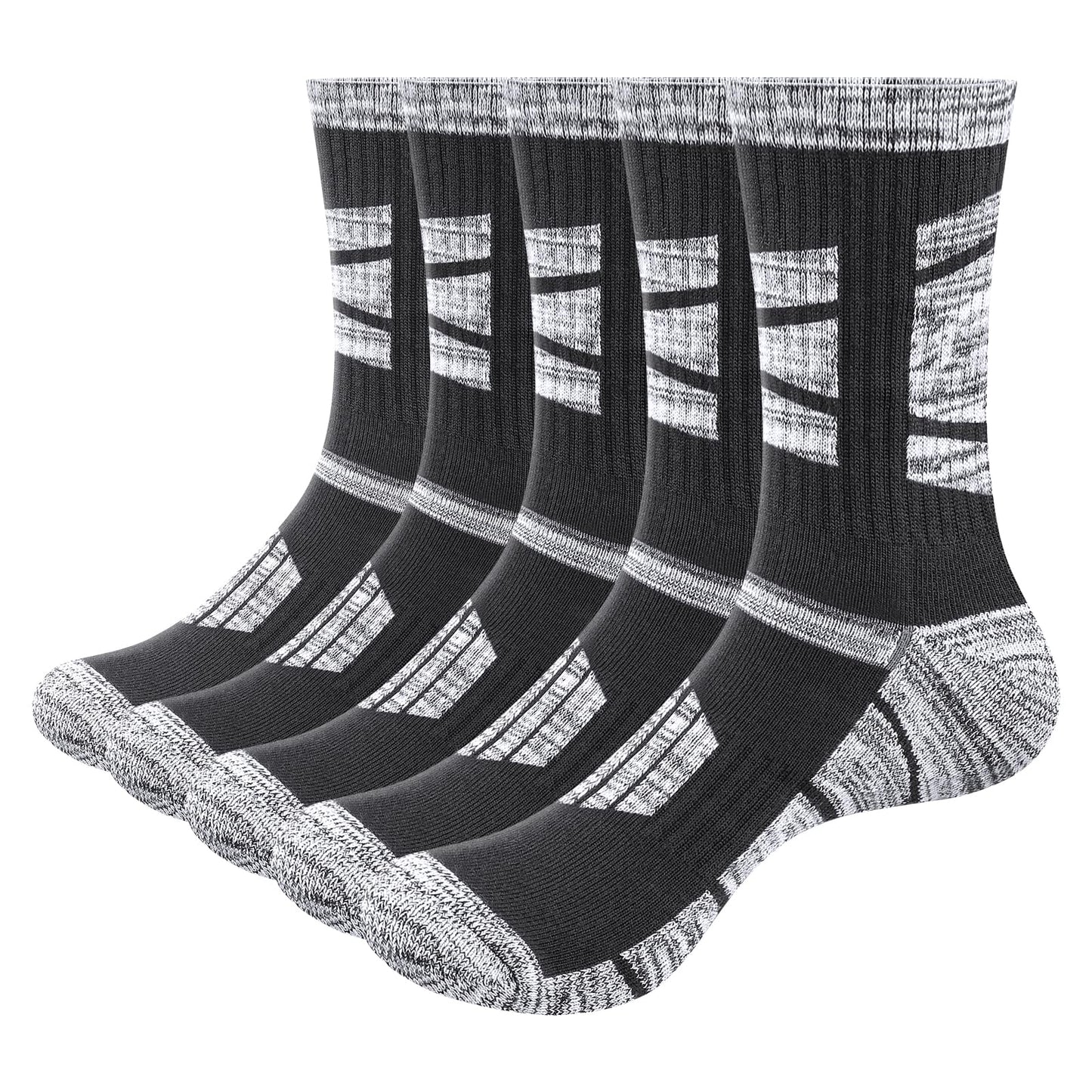YUEDGE Moisture Wicking Hiking Sports Socks OEKO Certified Breathable XXL NEW