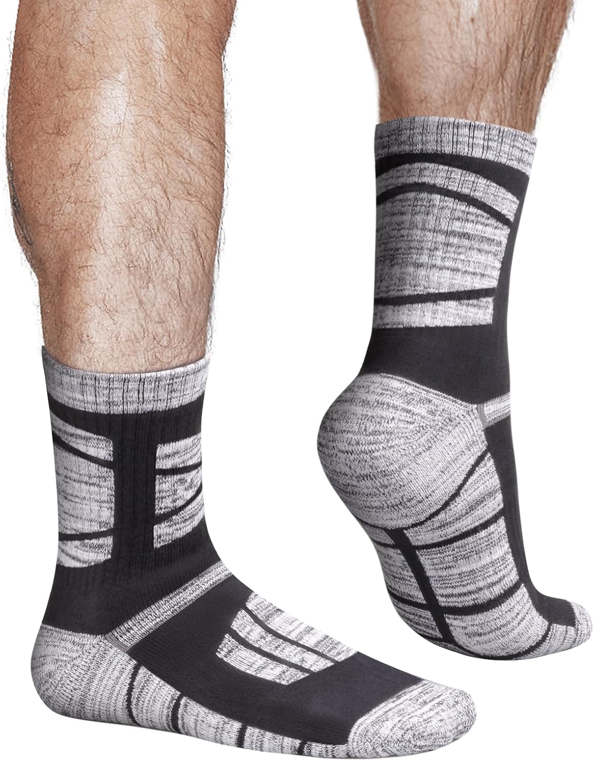 YUEDGE Moisture Wicking Hiking Sports Socks OEKO Certified Breathable XXL NEW