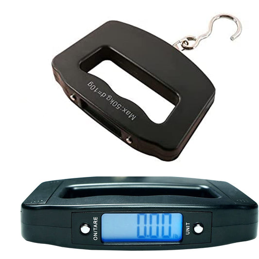 TTYGRHQ Digital Luggage Weight Scale Baggage 50kg/110LB Accurate Black NEW