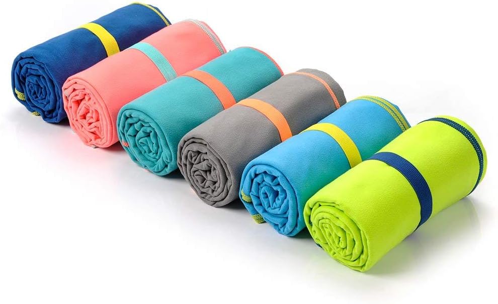 Meteor Microfiber Sports Towel Super Absorbent Lightweight Navy Blue SMALL NEW