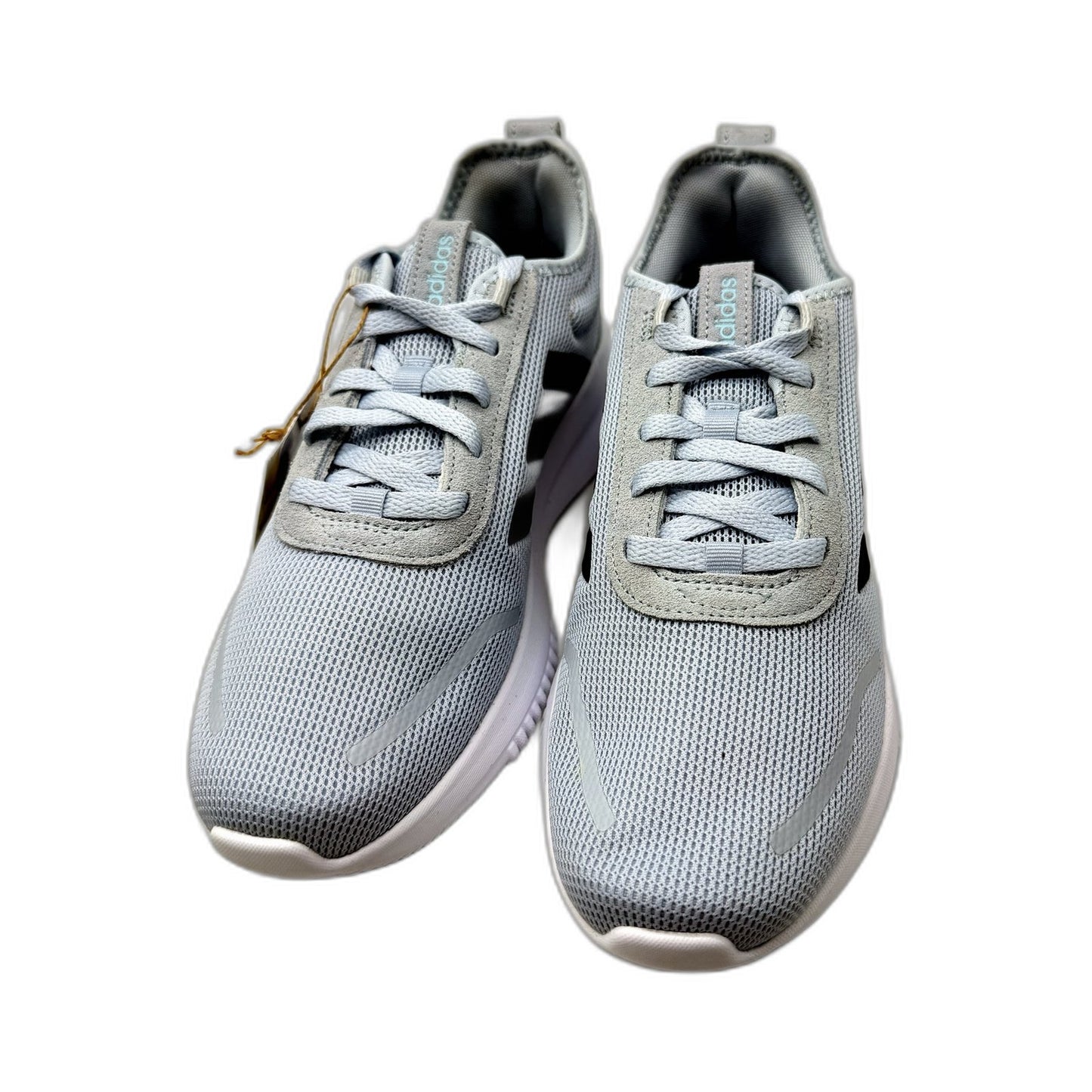 adidas Womens Lite Racer Rebold Light Blue Running Shoes Sneakers US Size 9 NEW