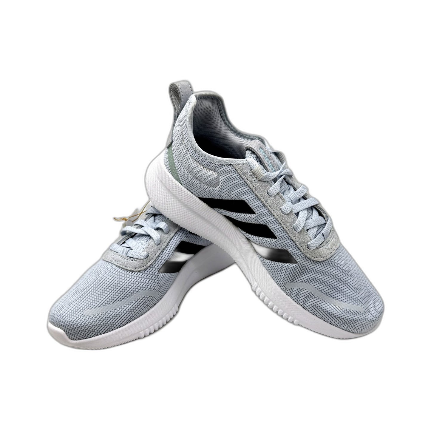adidas Womens Lite Racer Rebold Cushioned Light Blue Running Shoes US 7.5 NEW