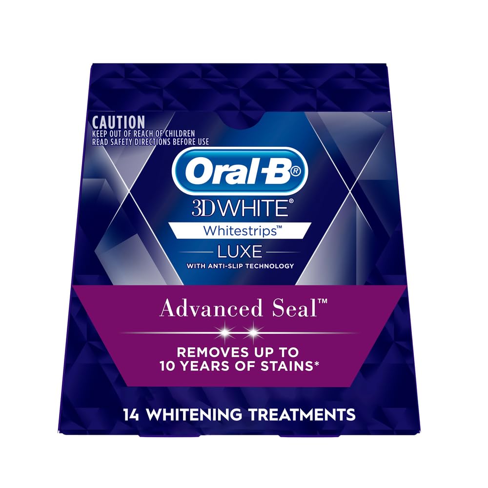 Oral-B 3D Dental Care White Luxe Whitestrips Advanced Teeth Whitening NEW