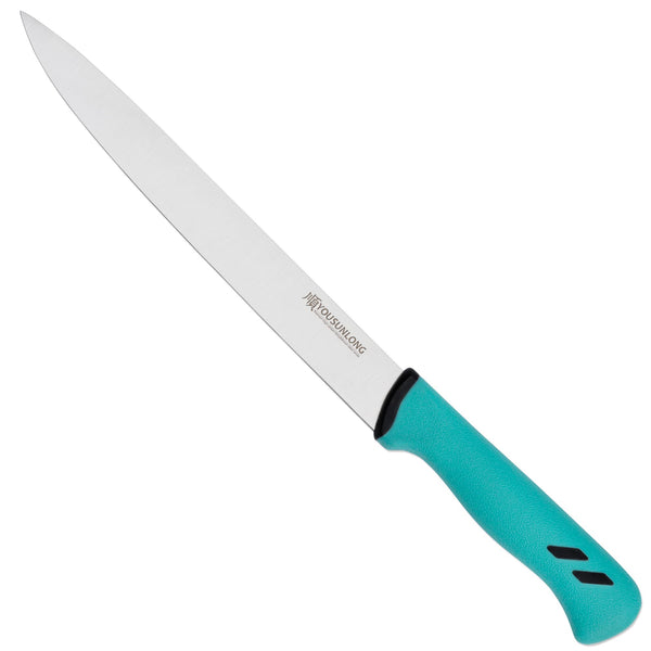 YOUSUNLONG Premium 10-Inch High-Carbon Steel Chef's Knife, Silver Blade DEMO