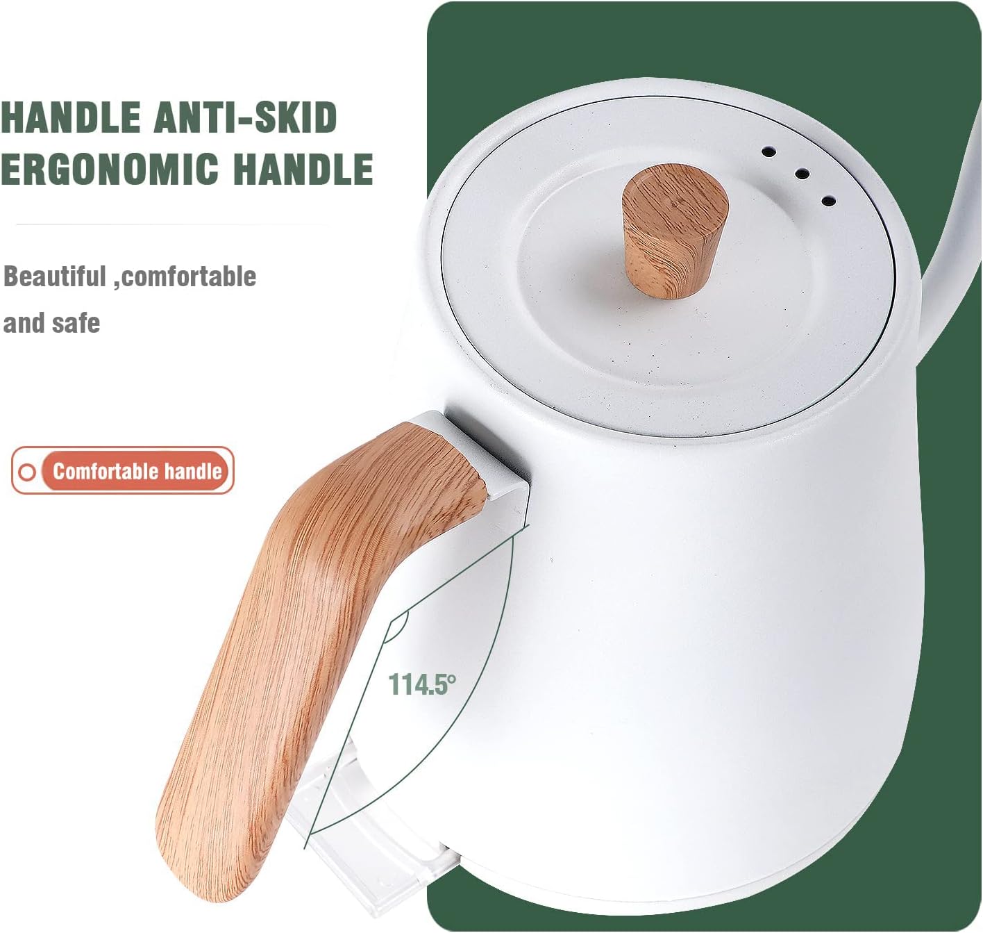 iodoo 0.8L Electric Kettle Stainless Steel Ultra Fast Boiling Hot Water NEW