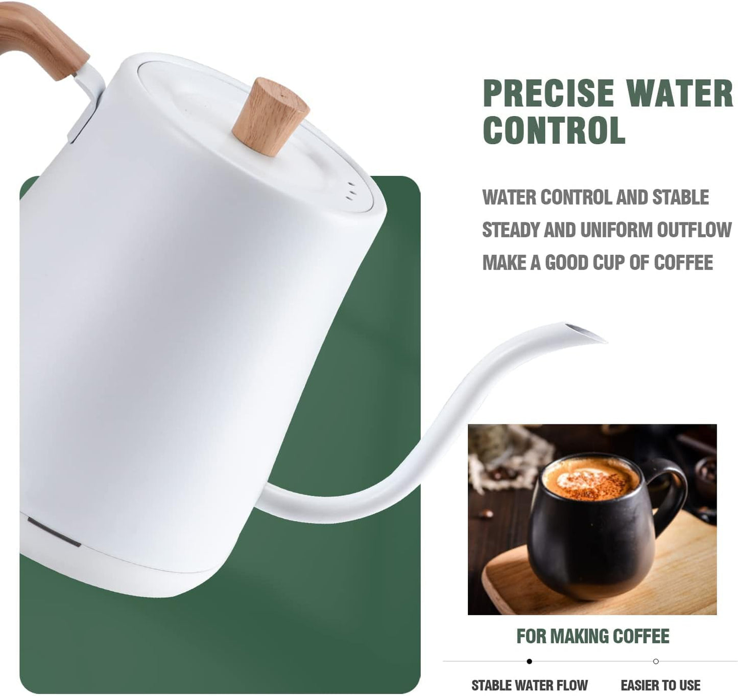 iodoo 0.8L Electric Kettle Stainless Steel Ultra Fast Boiling Hot Water NEW
