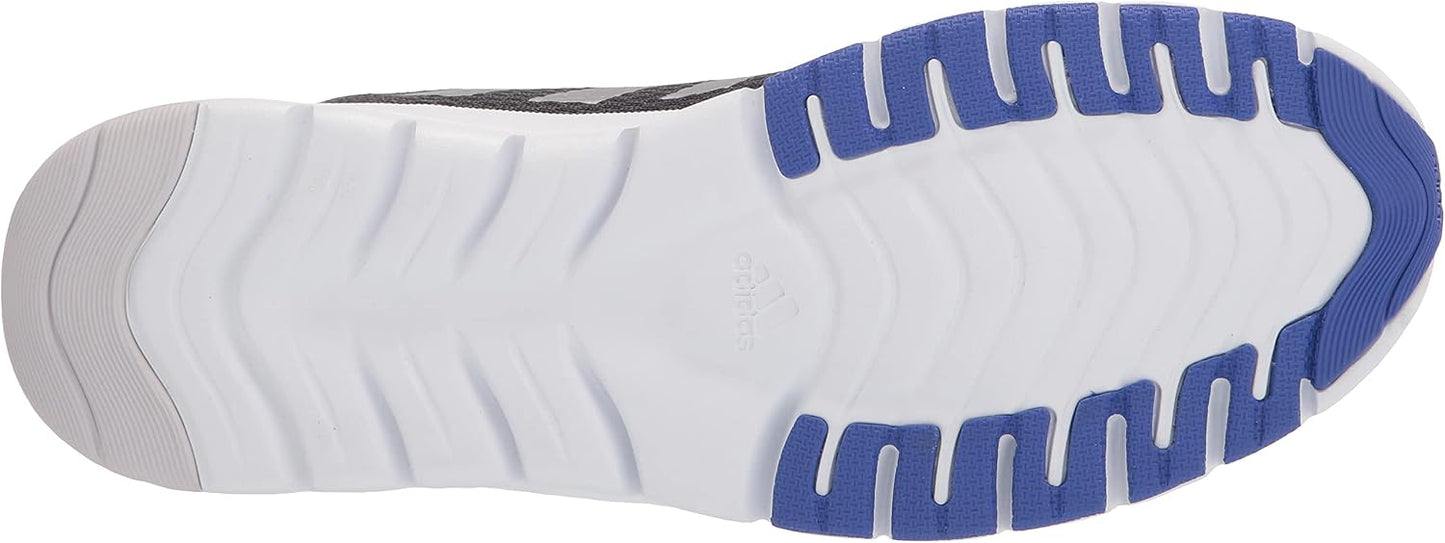 adidas Nario Move Running Shoes Grey & Silver Stripe Women US 8.5 NEW