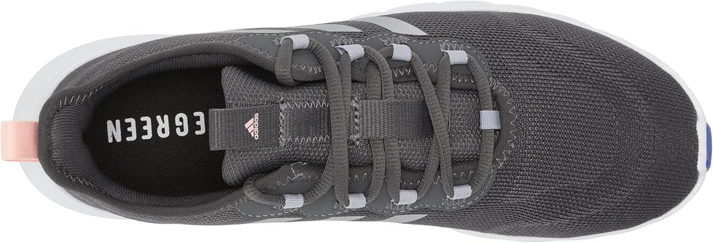 adidas Nario Move Running Shoes Grey & Silver Stripe Women US 8.5 NEW