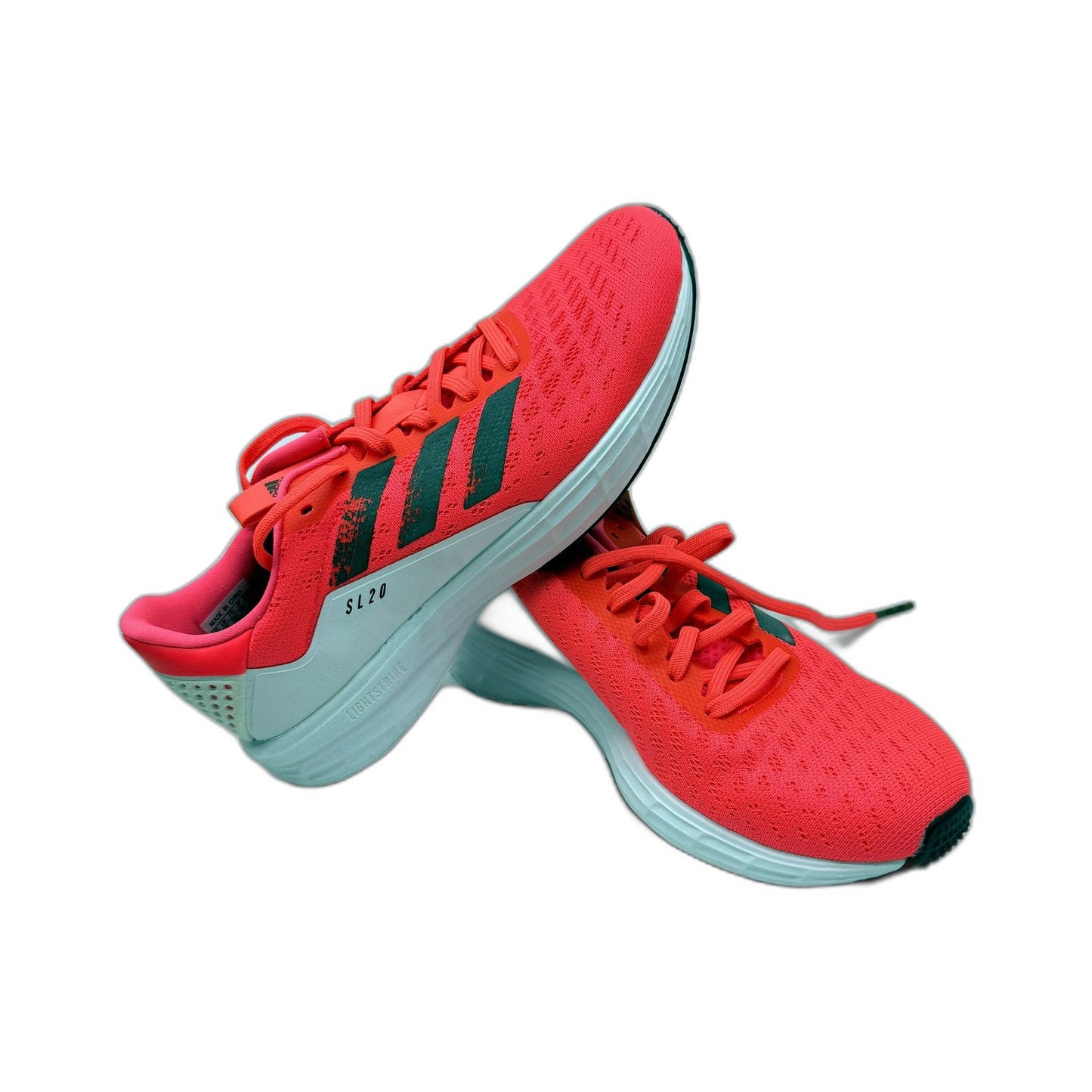 adidas Womens SL20 Lightweight Breathable Running Shoes Hot Pink Size US 7.5 NEW