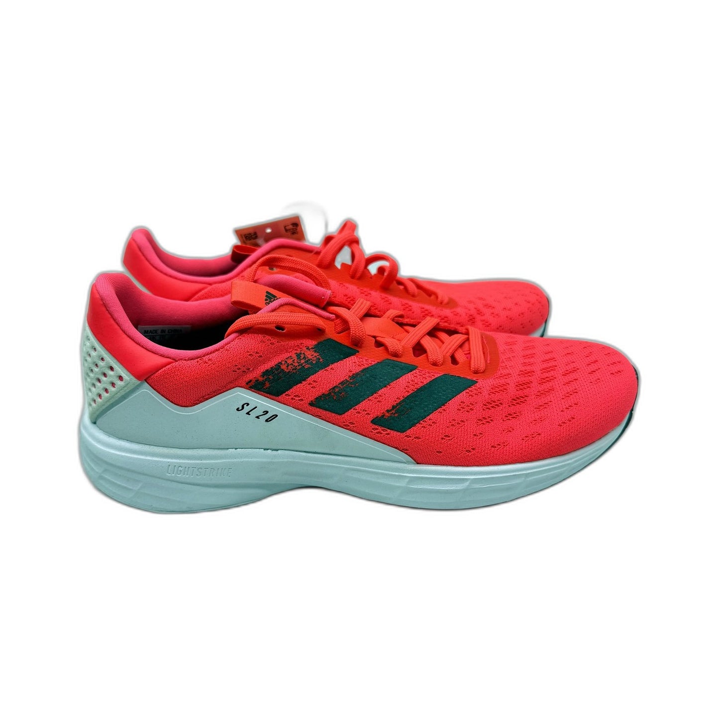 adidas Womens SL20 Lightweight Breathable Running Shoes Hot Pink Size US 7.5 NEW
