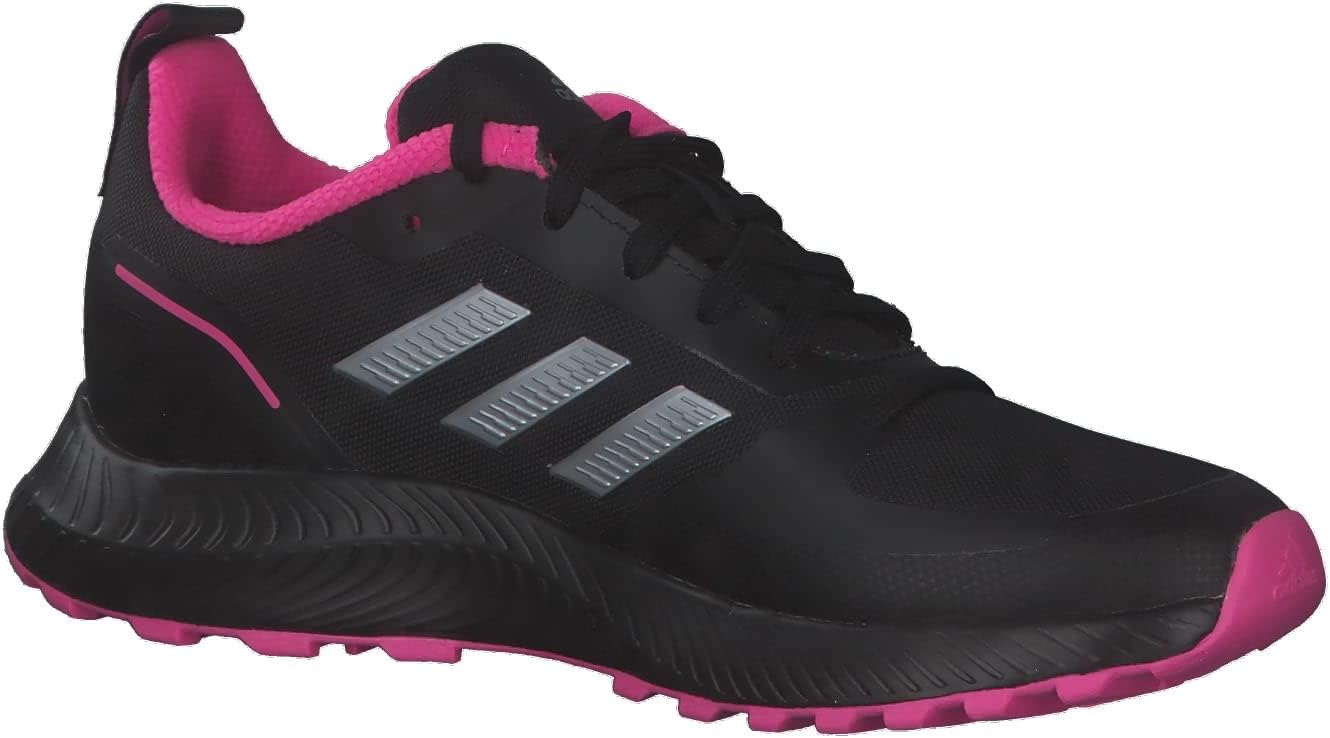 adidas Road Running Shoes Runfalcon 2.0 Tr Core Black Pink Womens US 6.5 NEW