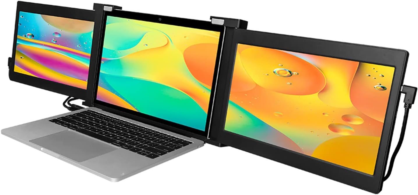 Dpofirs 13.3 Monitors Inch Portable Dual Monitor Extender 1080P Laptop NEW