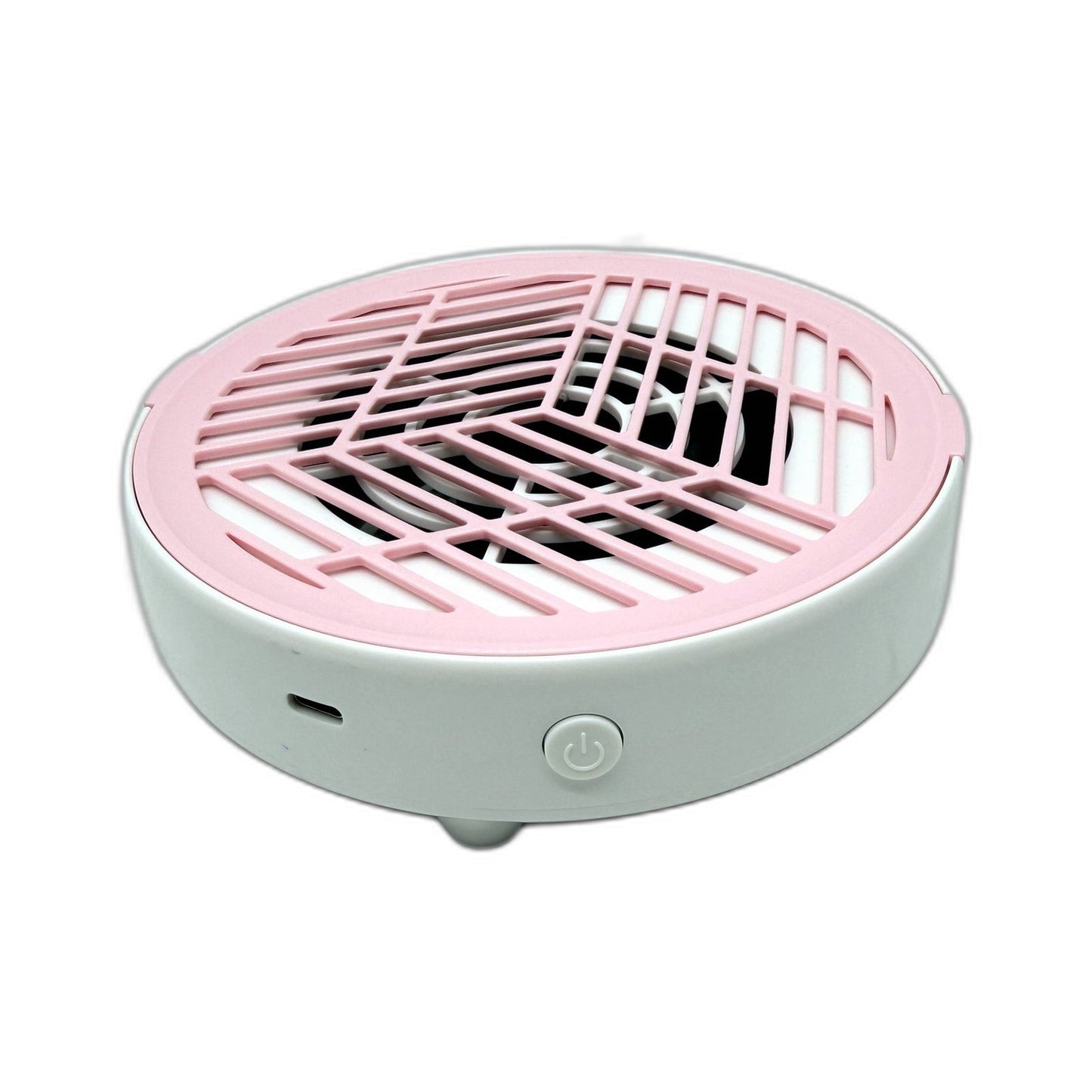 HaaLii-FY Portable Mini Nail Dust Collector Paper Filter Quiet White & Pink NEW
