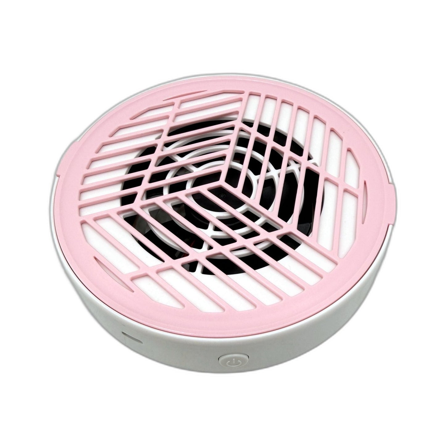 HaaLii-FY Portable Mini Nail Dust Collector Paper Filter Quiet White & Pink NEW