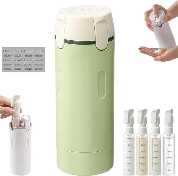 afeamo Refillable Travel Squeeze Bottles Leak-Proof Portable Containers NEW