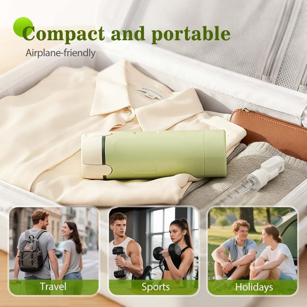 afeamo Refillable Travel Squeeze Bottles Leak-Proof Portable Containers NEW